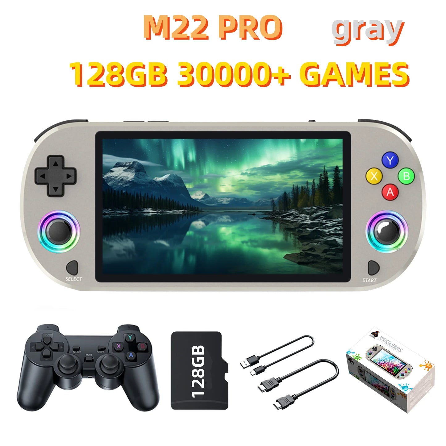 M22 Pro Portable Pocket Retro Handheld Video Game Console