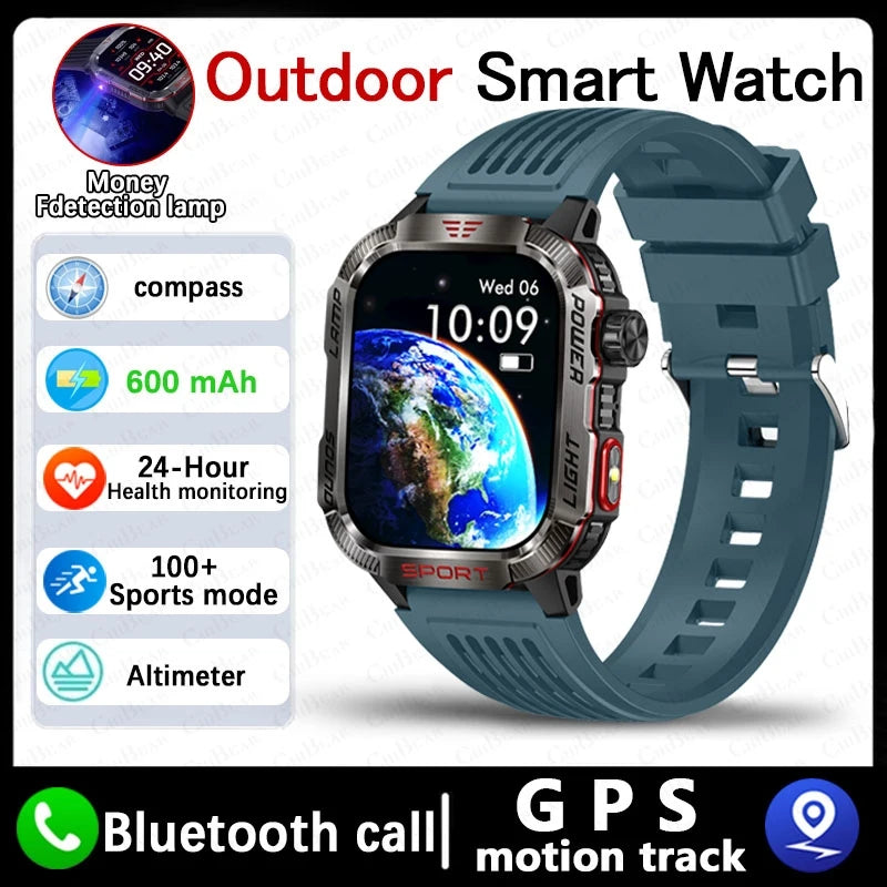 Huawei Xiaomi Military GPS Smart Watch