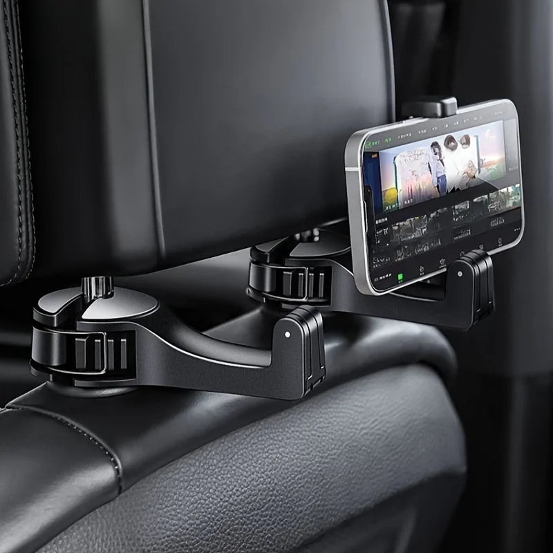 Multifunction Rear Headrest Hook for Car Phone