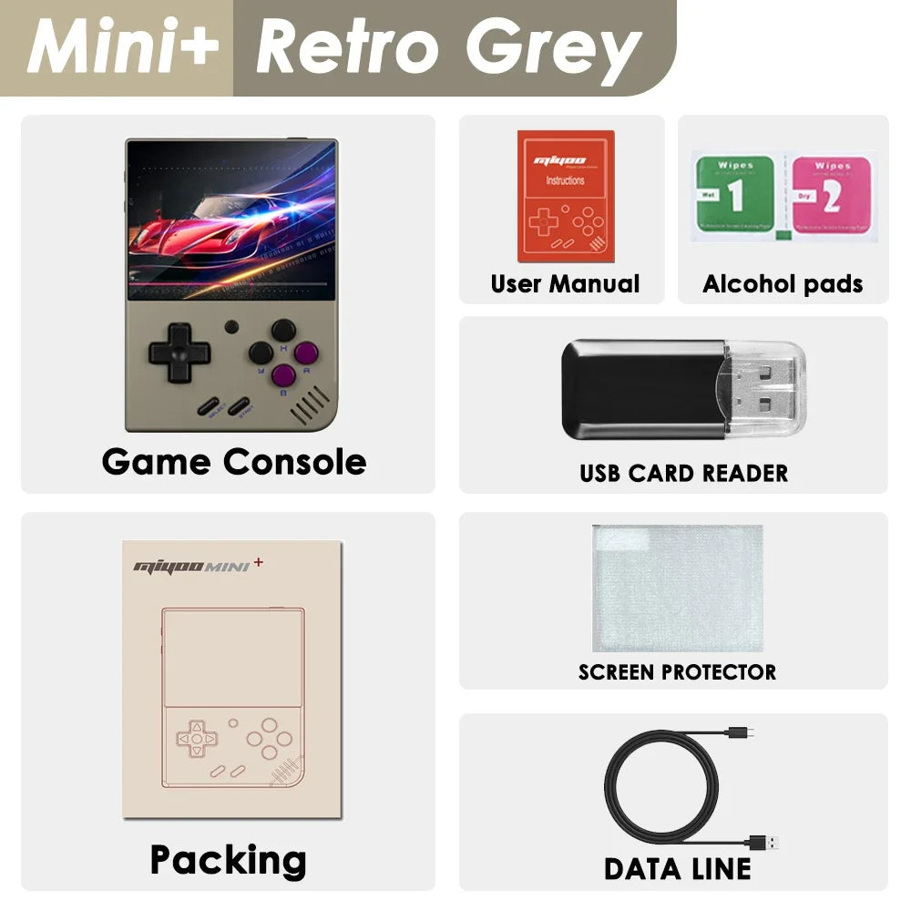MIYOO Mini Plus Portable Retro Handheld Game Console