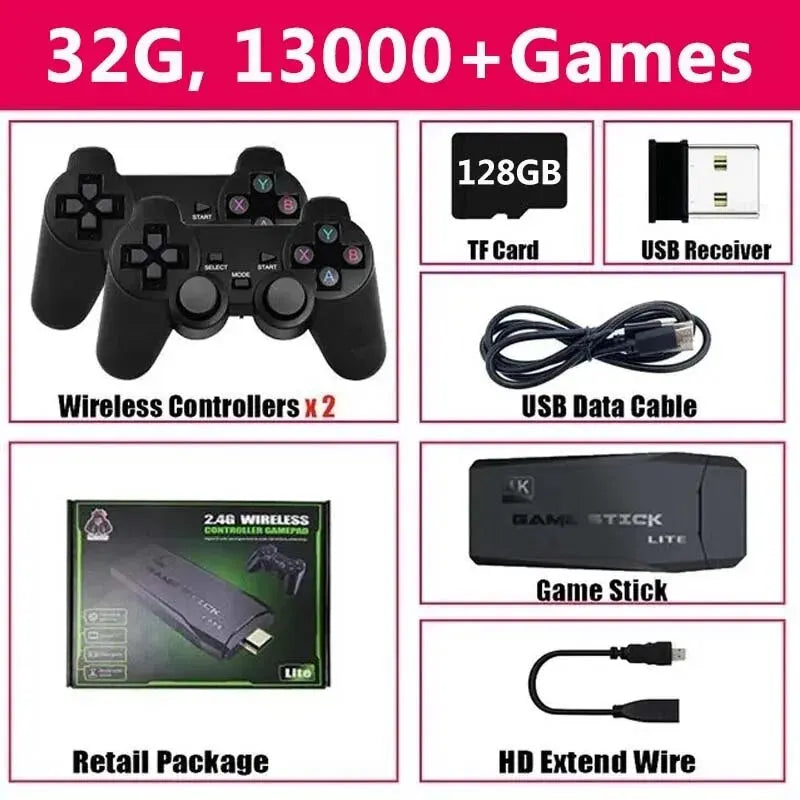 Video Game Console Built-in 20000 Games