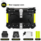 Motorcycle Helmet Box CNC Aluminum Top Tail Rear Luggage Storage Tool Cases Lock Trunk For YAMAHA For Honda For BMW For