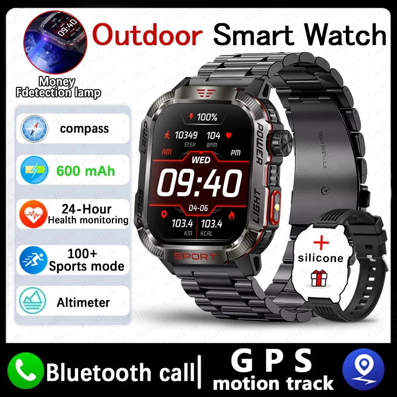 Huawei Xiaomi Military GPS Smart Watch