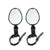 2PCS Bicycle Rearview Mirror 360 Degree Adjustable Rotatable Universal Cycling Handlebar Rear View Mirrors for MTB Road Bike