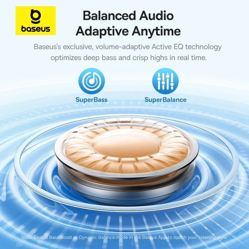 Baseus EP10 Pro ANC Earbuds Wireless Bluetooth