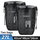 NEWBOLER  Bike Pannier Bag 27L Big Capacity Waterproof Travel Cycling Bag Bicycle Rear Seat Trunk Bag Electric Bike Accessories
