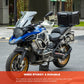 Motorcycle Helmet Box CNC Aluminum Top Tail Rear Luggage Storage Tool Cases Lock Trunk For YAMAHA For Honda For BMW For