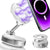 Vacuum magnetic phone holder, Magsafe suction cup phone holder, 360 ° adjustable magnetic phone holder, pocket sized foldable