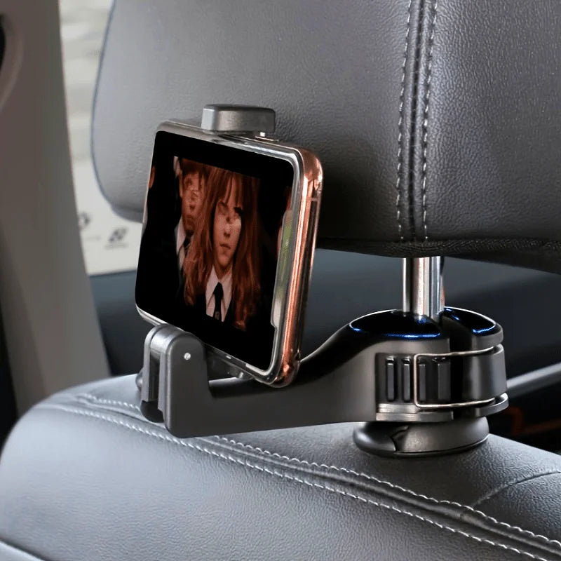 Multifunction Rear Headrest Hook for Car Phone