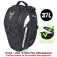 MOTOCENTRIC Waterproof Motorcycle Tail Bag Multi-functional  Durable Rear Seat Bag 37L High Capacity Rider Helmet Backpack