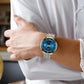 Watch Stainless Steel Business Style Luxury Rhinestone
