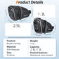 2025 NEW Waterproof Bicycle Saddle Bag MTB Road Bike Saddlebags Reflective Striped Bicycle Tool Holder Bag MTB Accessories
