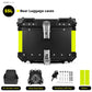 Motorcycle Helmet Box CNC Aluminum Top Tail Rear Luggage Storage Tool Cases Lock Trunk For YAMAHA For Honda For BMW For