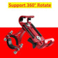 360 Rotate Metal Motorcycle Bicycle Phone Holder Aluminum Alloy Anti-slip Bracket Support GPS Clip Bike Phone Stand for iPhone