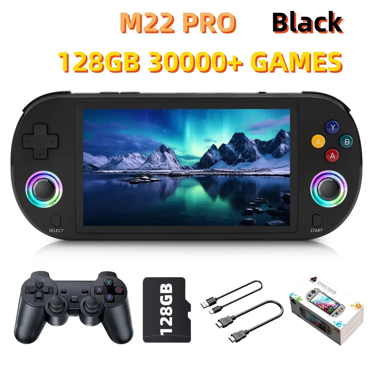 M22 Pro Portable Pocket Retro Handheld Video Game Console