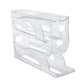 Large Capacity Automatic Egg Roller Household Four Tier Refrigerator Egg Storage Box Space Saving Kitchen Dedicated