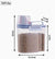 【Hot sales】1pc Rice And Grains Food Storage Canister With Measuring Cup, Kitchen Moisture-proof And Insect-proof Dust-proof
