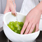1/3pcs- Colander Rice Bowl Drain Basket Fruit Bowl Washing Drain Basket with Handle Washing Basket Home Kitchen Organizer
