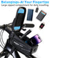 NEWBOLER Bicycle Bag Cycling Top Front Tube Frame Bag Waterproof 6.5 Inches Phone Case Storage Touch Screen MTB Road Bike Bag