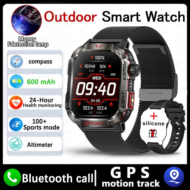 Huawei Xiaomi Military GPS Smart Watch