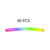 40pcs Car Wheel Hub Reflective Sticker Tire Rim Reflective Strips Luminous for Night Driving Car Bike Motorcycle Wheel Sticker