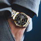 Watch Stainless Steel Business Style Luxury Rhinestone