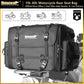 Rhinowalk Motorcycle Rear Seat Bag Travel Luggage Waterproof 19L-80L Expandable Motor Tail/Trunk/Rack Bag For Most motorcycle
