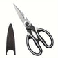Multifunctional kitchen scissors Household kill fish cut vegetables roast broiler bone scissors Stainless steel scissors