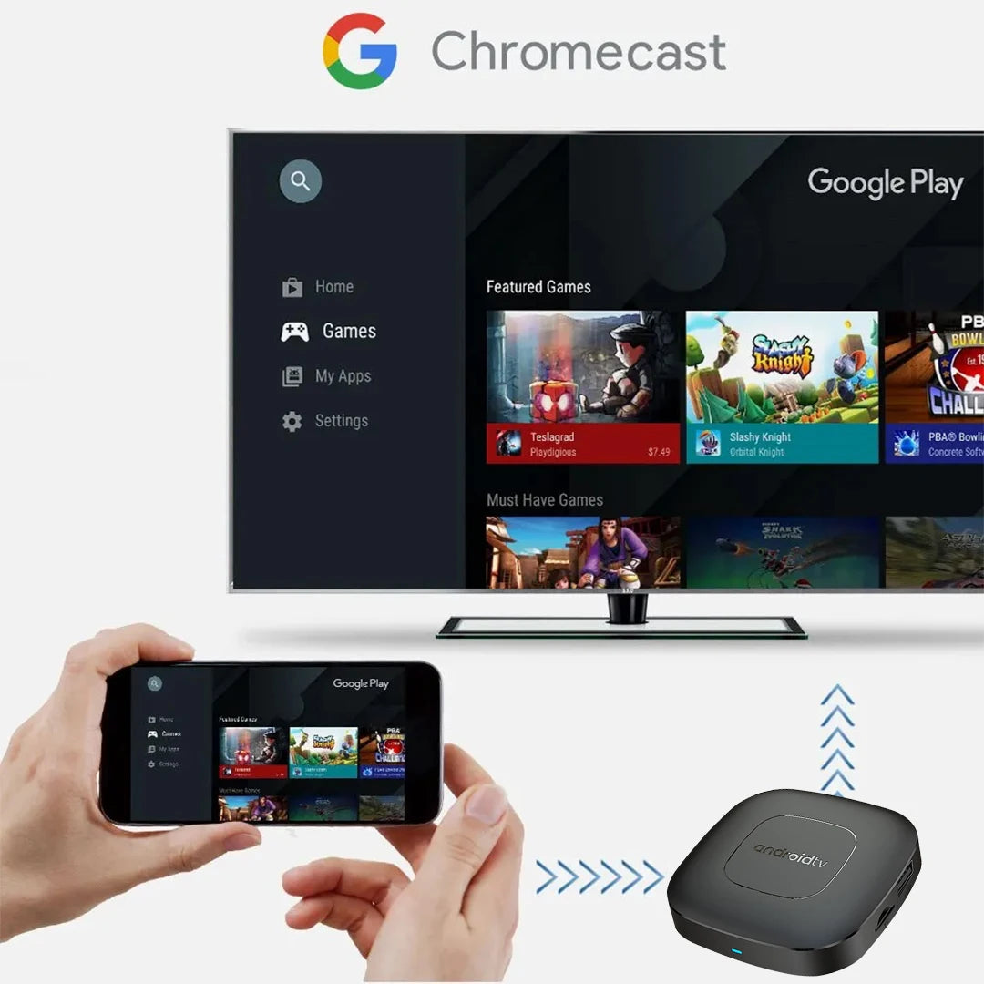 Mortal T1 Smart TV Box Streaming Media Player