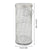 BBQ Basket Stainless Steel Rolling Grilling Basket Wire Mesh Cylinder Grill Basket Portable Round Outdoor Camping Barbecue Rack