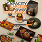 5L Air Fryer, Electric Hot fryer Oven Oilless Cooker with Touch Control & Nonstick Basket & Visible Window, Family Size