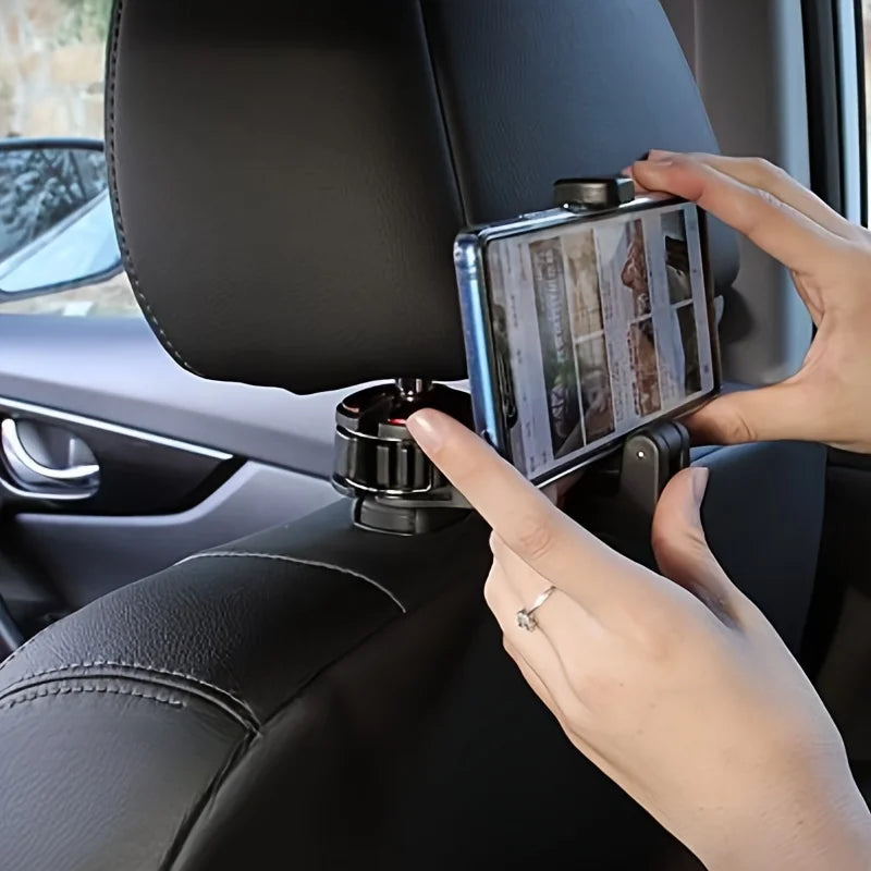 Multifunction Rear Headrest Hook for Car Phone