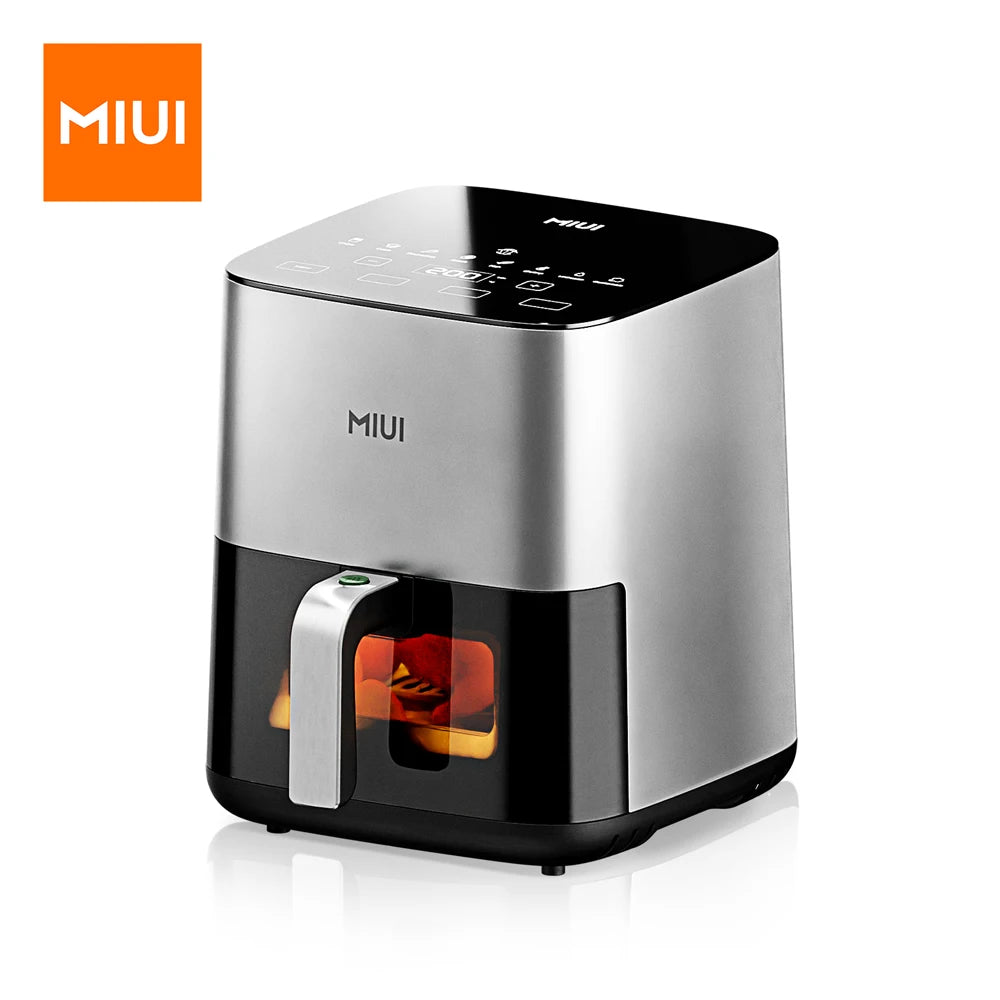 5L Air Fryer, Electric Hot fryer Oven Oilless Cooker with Touch Control & Nonstick Basket & Visible Window, Family Size