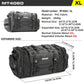 Rhinowalk Motorcycle Rear Seat Bag Travel Luggage Waterproof 19L-80L Expandable Motor Tail/Trunk/Rack Bag For Most motorcycle
