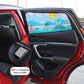 Magnetic car curtains car mounted magnetic side windows sunshades car curtains cartoon children's sunshades car curtains