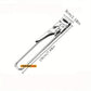 Adjustable Multi-Function Bottle Opener Stainless Steel Lids Off Jar Opener Labor-Saving Screw Can Opener For Kitchen Tools