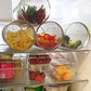 BBQ Basket Stainless Steel Rolling Grilling Basket Wire Mesh Cylinder Grill Basket Portable Round Outdoor Camping Barbecue Rack