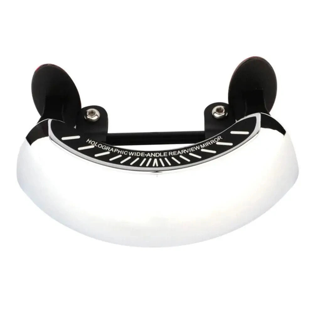 Motorcycle front gear wind wide-angle rearview mirror large field of view blind spot, 180 degree reflective reversing mirror