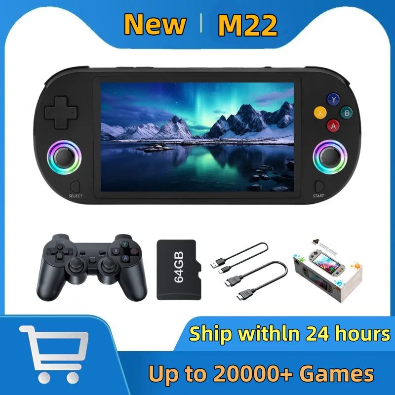 M22 Pro Portable Pocket Retro Handheld Video Game Console