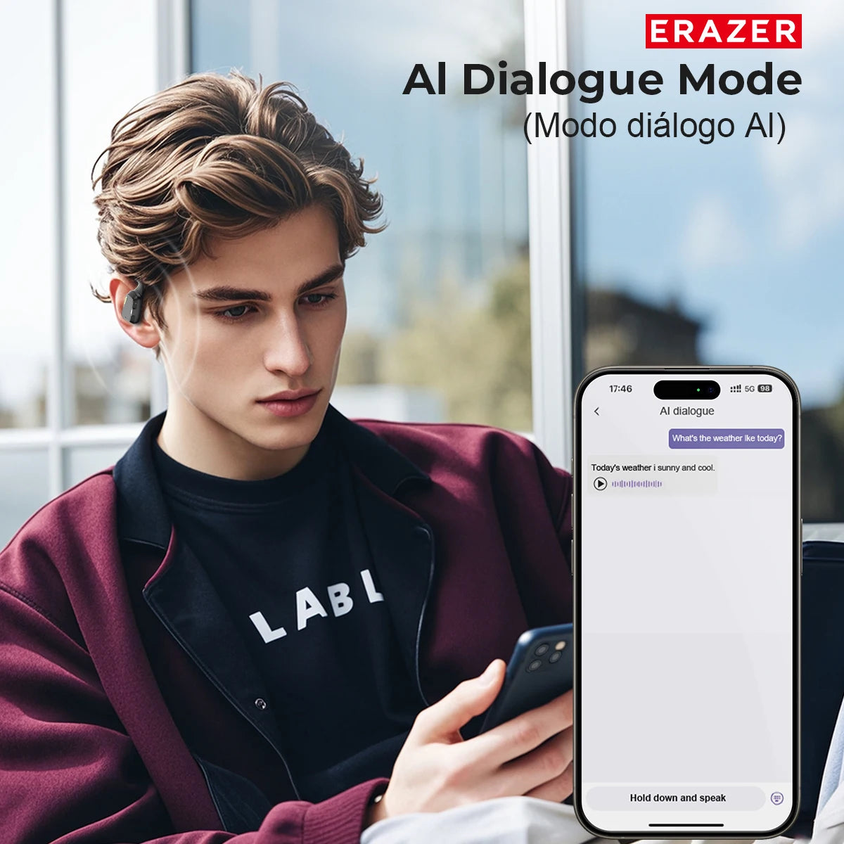 ERAZER XP6 Bluetooth Earphones
