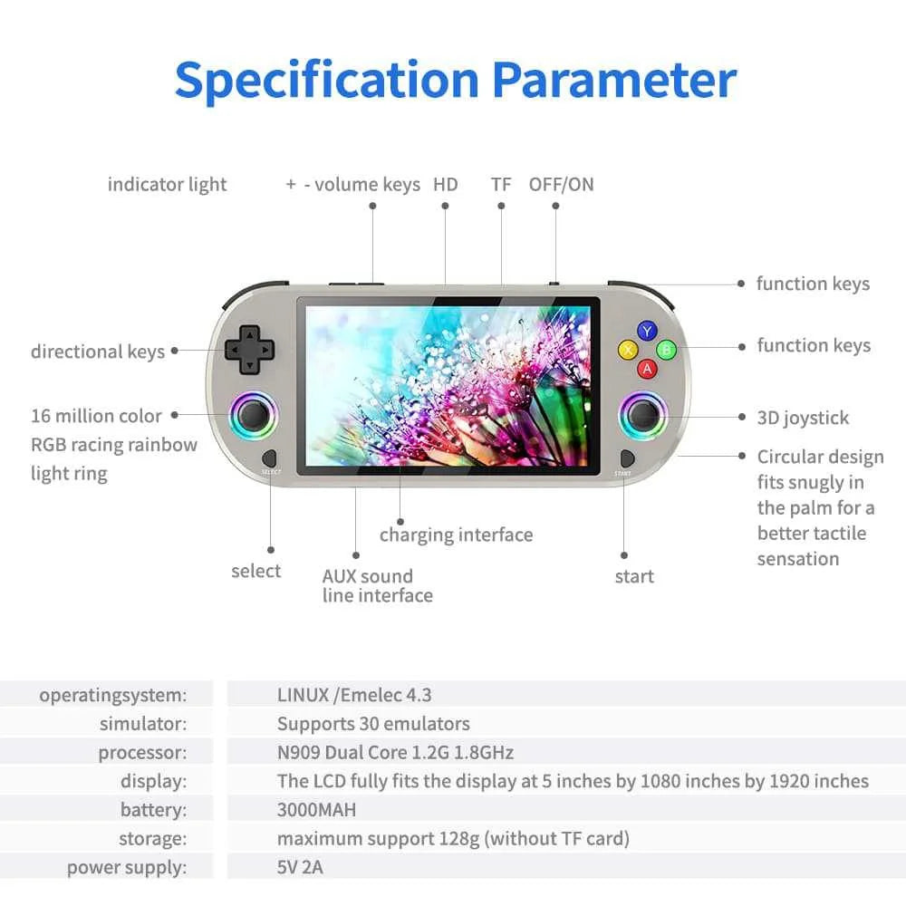 M22 Pro Portable Pocket Retro Handheld Video Game Console