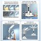 Multifunction 3 Color LED Table Lamp