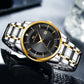 Watch Stainless Steel Business Style Luxury Rhinestone