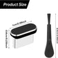 4Pcs USB C Dust Plug With Cleaning Brush Anti Dust USB-C Plug Cover Charging Port Cover Caps  For iphone Samsung All Smart Phone