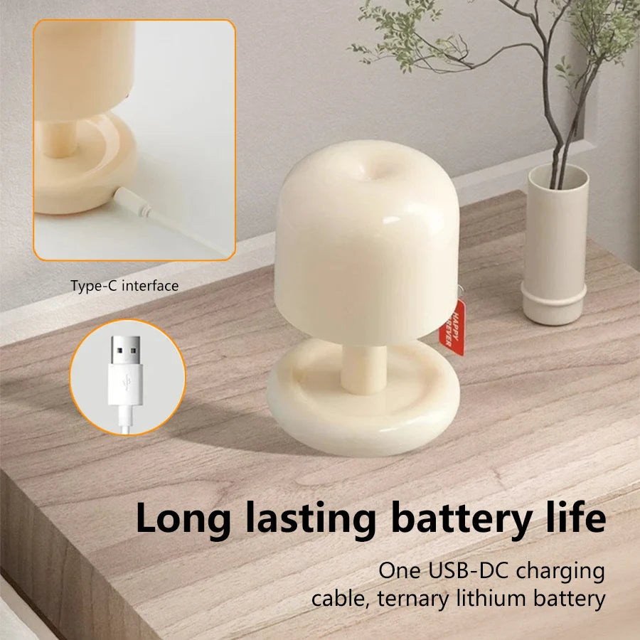 Mushroom Night Light Led Sunset Table Lamp