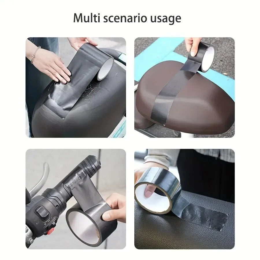 Black Cloth-based Adhesive Tape Is Used For Cushion Repair Leather Seat Sofa Leak Repair Leather Wear-resistant Repair Tape